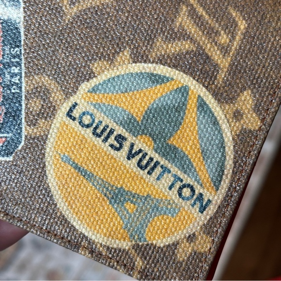 Louis Vuitton Passport Cover Coated Canvas Monogram Travel Flight Mode Brand New - Picture 7 of 9